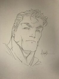 Michael Turner - Superman - Illustration originale