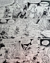 Derib - Yakari - Tome 25 - Le mystère de la Falaise - Planche 17 - Comic Strip