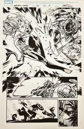 Pepe Larraz - Avengers : Empyre #0 page 11 - Illustration originale