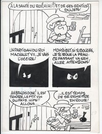 Noël Bissot - Le Baron, "Le complot des Barons" planche 29 - Comic Strip