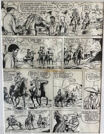 Jijé - Jerry Spring , Les broncos du montana - Comic Strip