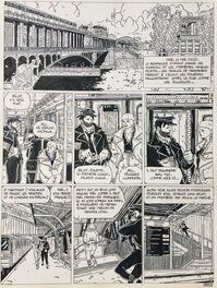 Stéphane Dubois - Dubois, L'angelot du Quinzième, planche n°1, 1982. - Comic Strip