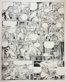 François Miville-Deschênes - Planche 14, Millénaire tome 4 - Comic Strip