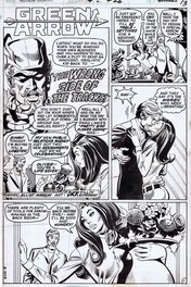 Dick Dillin - 1973-08 Dillin/Giordano: Action Comics #426 p01 w. Green Arrow - Planche originale