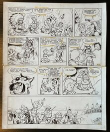 Albert Uderzo - Jehan Pistolet (Pitt Pistol) planche 161 - Albert Uderzo - Comic Strip