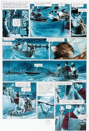 Christophe Dubois - Christophe Dubois La Ballade de Magdalena, La Stratégie du Poisson-Flûte Tome 1 Planche 32 (Le Lombard, 2012) - Comic Strip