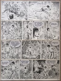 Milo Manara - Planche Originale HP & GIUSEPPE BERGMAN - Comic Strip