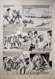 Paolo Eleuteri Serpieri - Il segreto del Dio Rama, pg 05 (Lanciostory #08, June of 1975) - Planche originale