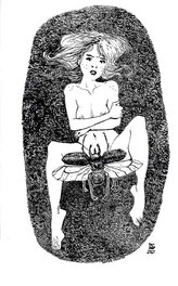 Davide Garota - Le petit scarabée - Illustration originale