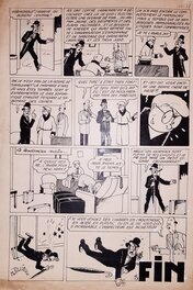 Maurice Tillieux - "Trois petits Messieurs" Félix. - Comic Strip