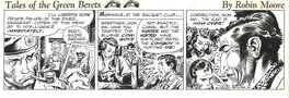 Joe Kubert - Tales of the Green Berets strip . Semaine 8 Jour 2 . - Comic Strip
