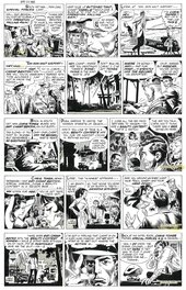 Joe Kubert - Tales of the Green Berets . Strips du 18/04/1966 au 22/04/1966 - Comic Strip