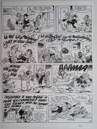 Berck - Les Gorilles au pensionnat - page 8 -1975 - Comic Strip