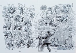 Benoît Dahan - Dans la tête de Sherlock Holmes T2 - Pl 38-39 - Comic Strip