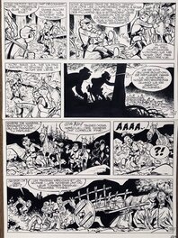 Willy Lambil - Les Tuniques Bleues: El Padre planche 7 - Comic Strip