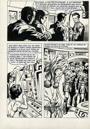 Leopoldo Sanchez - Sidéral 45 - L'homme de l'espace, pg. 92 by Leopoldo Sanchez - Planche originale