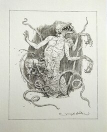 Jeremy Bastian - John Carpenter's The Thing - Illustration originale
