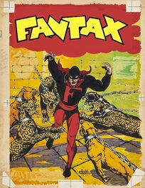 Chott - Fantax 12  " les six gardiennes de l'enfer " - Original Cover