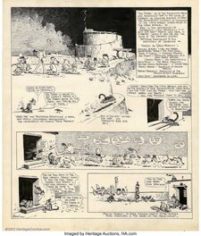 George Herriman - Krazy Kat, sunday page 5/5/18 - Planche originale