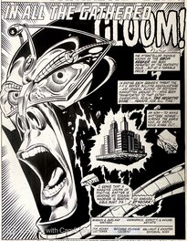Bill Sienkiewicz - Fantastic Four - #231 p1 - Planche originale