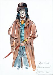 Jean-Marc Stalner - Personnage Arcana Historiae - Illustration originale