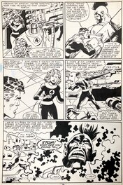John Buscema - Fantastic Four - #298 p.19 - Planche originale