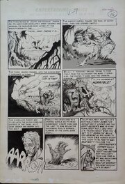 Al Williamson - Tales From The Crypt # 31 " The Thing in the Glades" - Planche originale