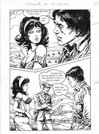 Xavier Musquera - Parasites sur les Andes tome 2, planche 138 - Parution dans Flash espionnage - Comic Strip