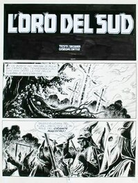José Ortiz - Maxi Tex n°3 - L'Or du Sud (Bonelli) - Comic Strip
