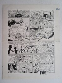 Berck - Strapontin et le tigre vert - Comic Strip