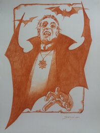 Manuel Sanjulián - Dracula - Original Illustration