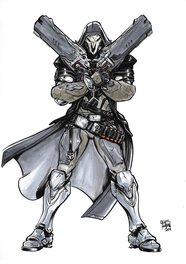 Olivier Hudson - Reaper (Overwatch) - Original Illustration