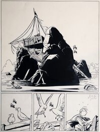 Frank Le Gall - 1990 - Thédore Poussin : Le Trésor du Rajah Blanc - Brisants - - Comic Strip