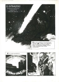 Enrique Breccia - El Extranjero - Page de titre - - Comic Strip