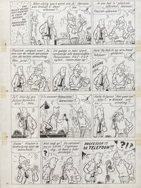 Pom - Piet Pienter en Bert Bibber : Hypnose-stralen - Comic Strip