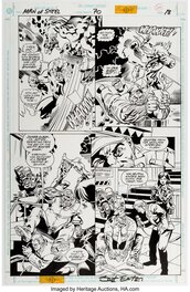 Scot Eaton - Man of Steel #70 Page 18 - Comic Strip