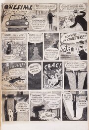 Albert Chartier - Onezime - Le cimetiere de Novembre - Comic Strip