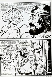 Sandro Angiolini - Belzeba n°25, La regina stuprata planche 105 (Edifumetto) - Comic Strip
