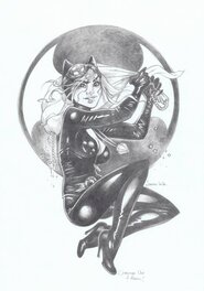 Ood Serrière - Catwoman - Illustration originale