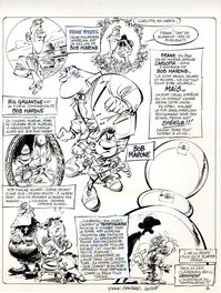 Didier Conrad - Bob Marone T2 : Le Dinosaure blanc - L'Affrontement - Planches 1 et 2 - Comic Strip