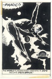 Gene Colan - Gene Colan - Une case de Daredevil # 100 (1973) - Illustration originale