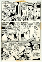 John Buscema - Fantastic Four 132 Page 19 - Planche originale