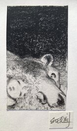Philippe Sternis - Pyrenée et l’Ours - Original Illustration