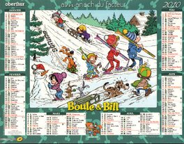 Boule et Bill calendrier et puzzles