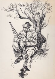 Adolfo Usero - Guardia Civil - Original Illustration