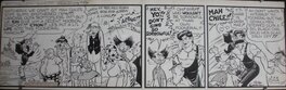 Al Capp - Al CAPP, Li'l Abner strip 1948 - Planche originale