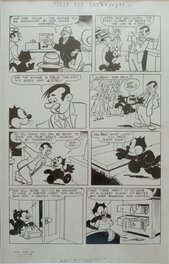 Otto Messmer - Felix the cat #58 flat 6 page 27 - Planche originale