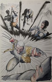 Juan E. Ferreyra - Old Man Logan #44, page 16 (splash page) - Comic Strip