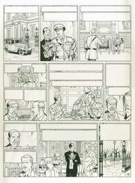 René Sterne - Blake & Mortimer - La malédiction des 30 deniers - planche inédite 9 - Comic Strip