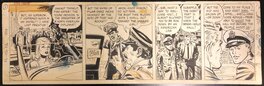 Milton Caniff - Steve Canyon - The Ugly American - Daily strip - Planche originale